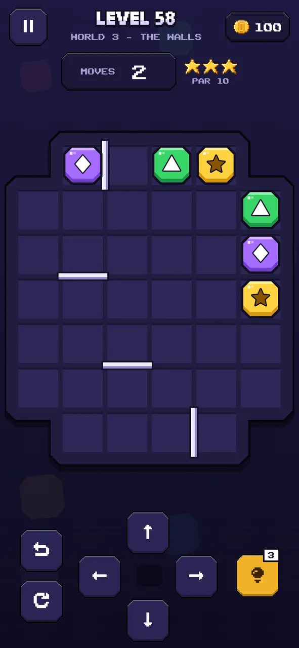 Capture d'écran de Gravity Sort, 3