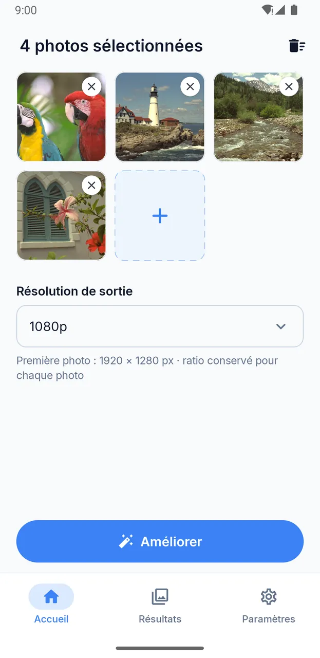 Capture d'écran de Upix, 2